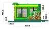 Надувной батут "Рентор джунгли" 5,5*4*4 м