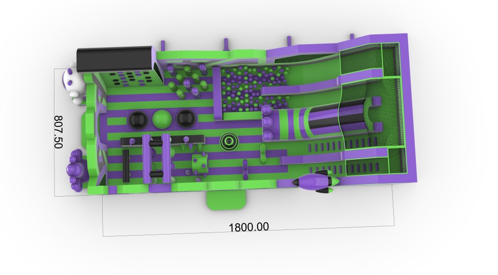 Надувной парк 