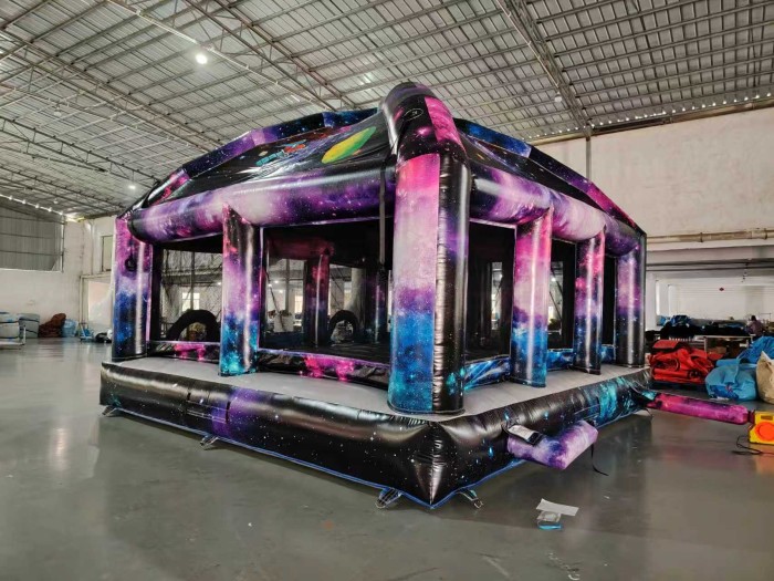 Надувной батут "Галактика" 6,4*6*4,65 м 