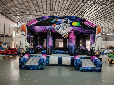 Надувной батут "Галактика" 6,4*6*4,65 м 