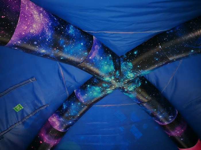 Надувной батут "Галактика" 6,4*6*4,65 м 