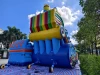 Надувной батут "Миньоны под волной" 12,5*8,5*9,2 м