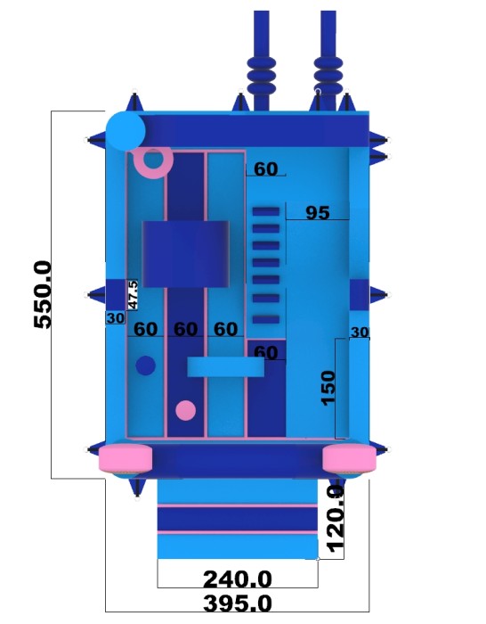 Надувной батут "Рентор аква" 5,5*4*4,5 м