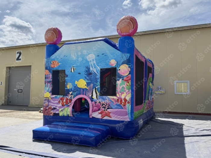 Надувной батут "Рентор аква" 5,5*4*4,5 м