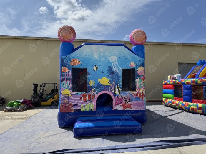 Надувной батут "Рентор аква" 5,5*4*4,5 м