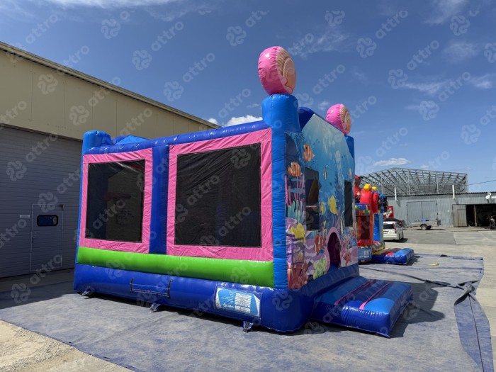 Надувной батут "Рентор аква" 5,5*4*4,5 м