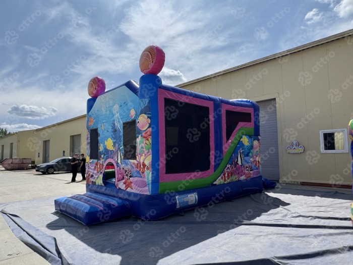 Надувной батут "Рентор аква" 5,5*4*4,5 м