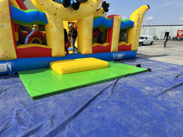 Комплект матов для надувного батута, 240*120*10 см (3шт)