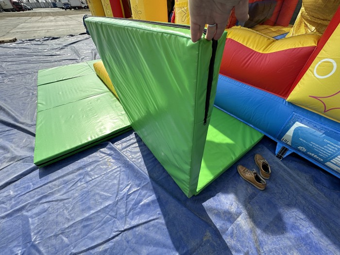 Комплект матов для надувного батута, 240*120*10 см (3шт)
