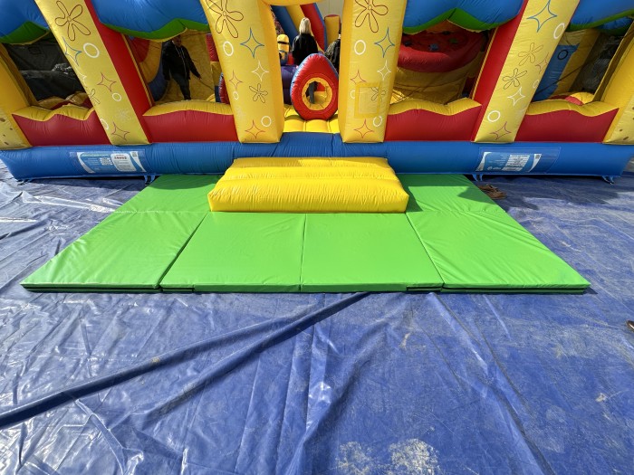 Комплект матов для надувного батута, 240*120*10 см (3шт)