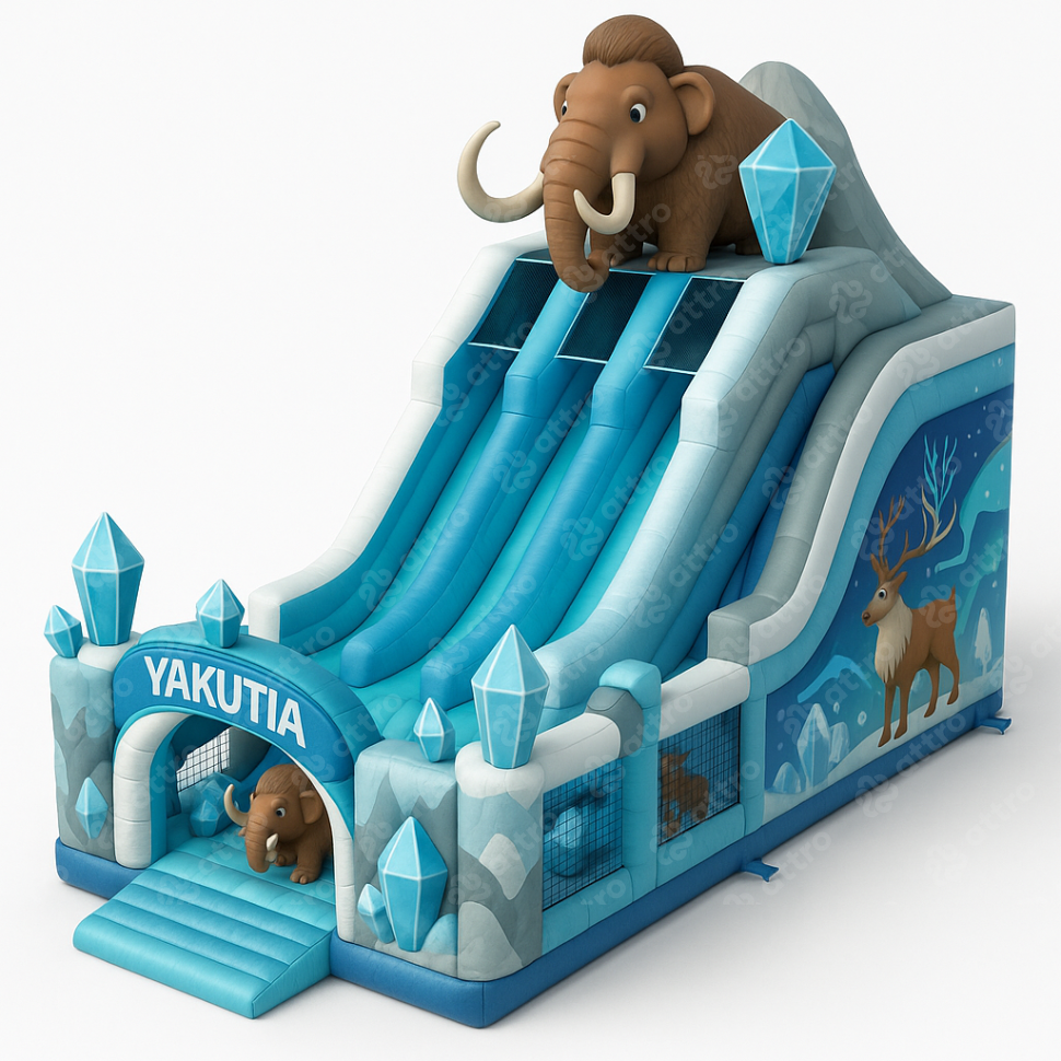 Проект надувного батута «Якутия»