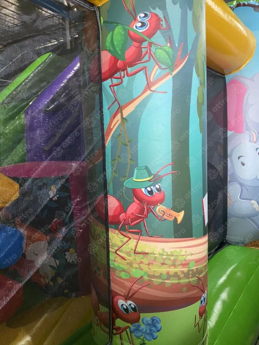 Надувной батут «Джуманджи» 10*6*4 м