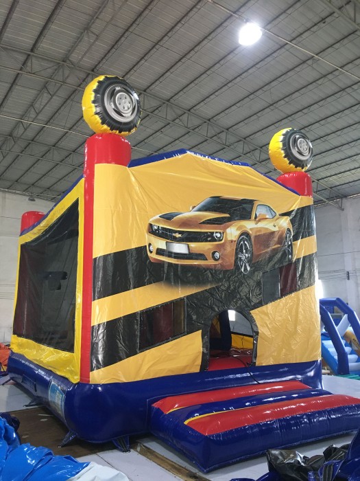 Надувной батут "Рентор авто" 5,5*4*4,4 м