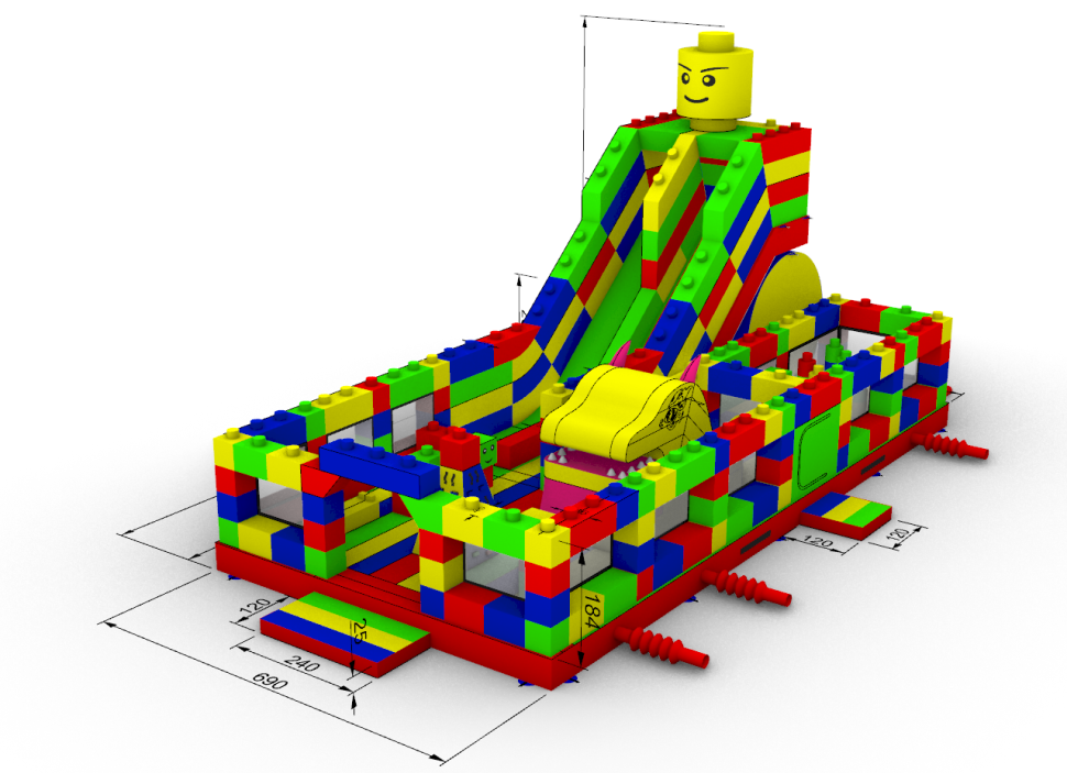 Надувной батут 
