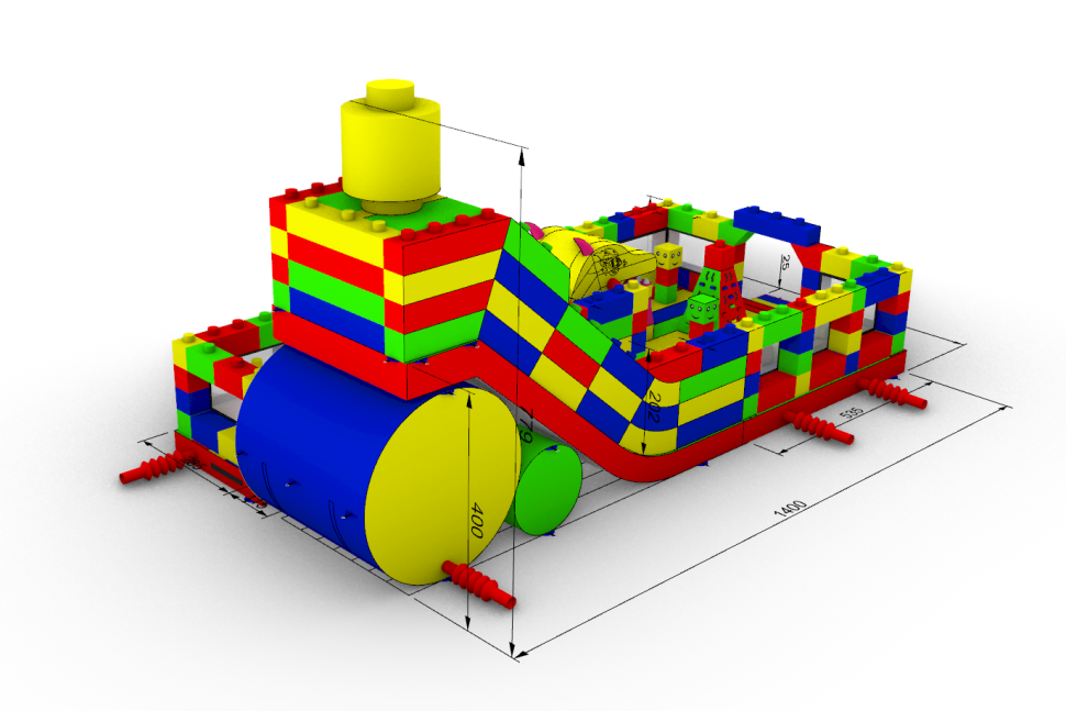 Надувной батут 