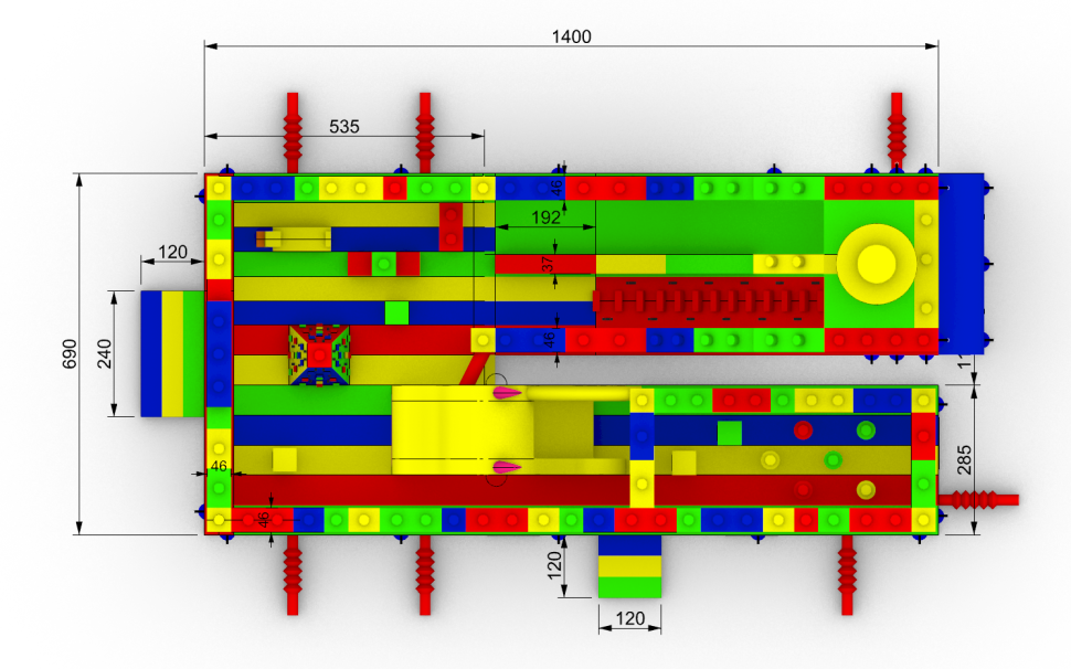 Надувной батут 