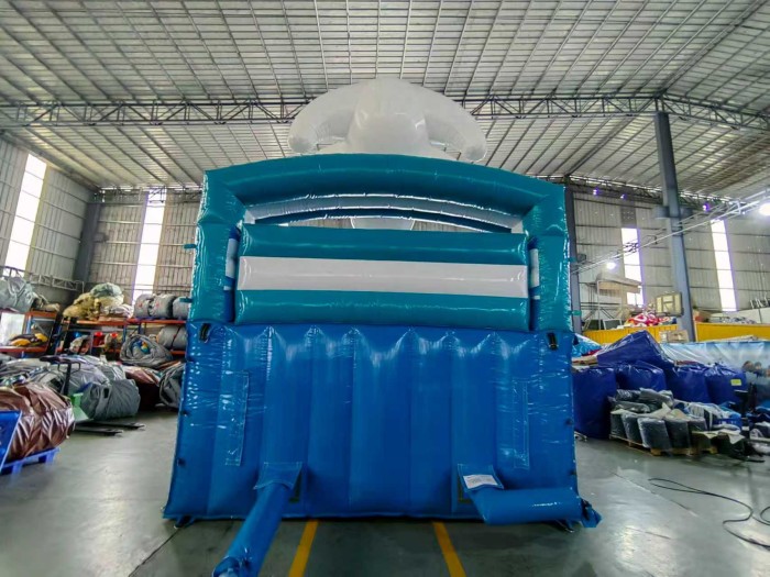 Надувной аквапарк "Белый Мишка" 6*4*5 м 