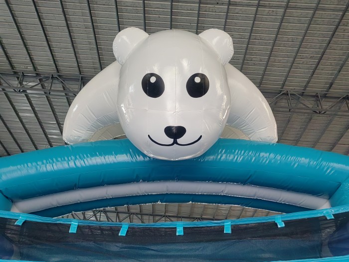 Надувной аквапарк "Белый Мишка" 6*4*5 м 