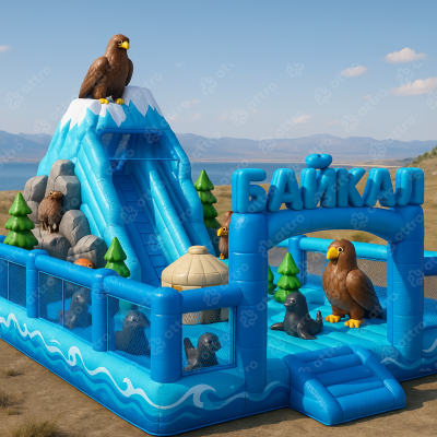 Проект надувного батута «Байкал»