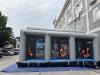 Надувной батут "Магнитофон" 8*8*4,6 м