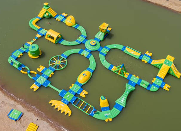 Надувной аквапарк "Спорт парк 150" 51*35*4 м 