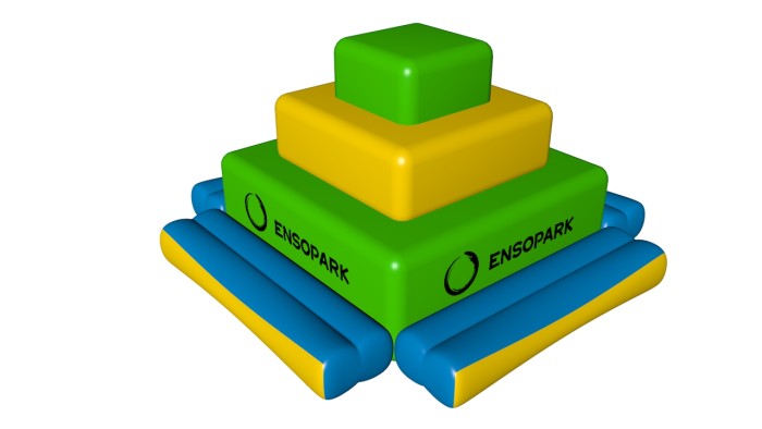 Надувной аквапарк "Спорт парк 150" 51*35*4 м 
