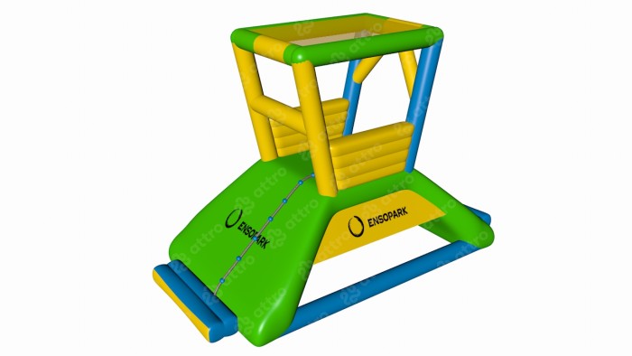 Надувной аквапарк "Спорт парк 150" 51*35*4 м 