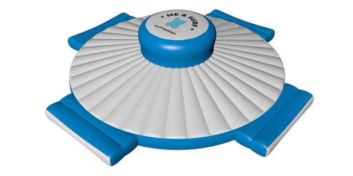 Надувной аквапарк "Спорт парк 150" 51*35*4 м 