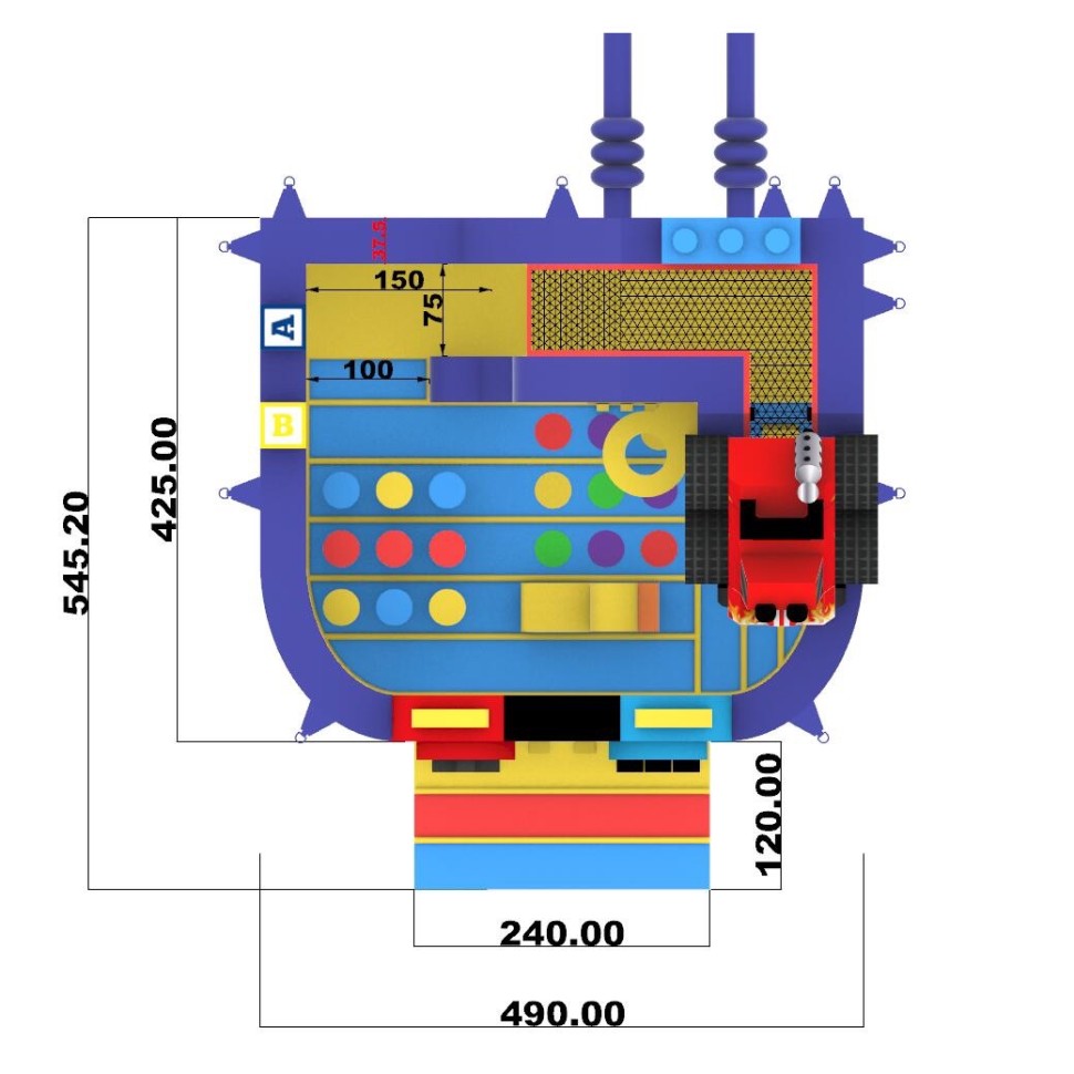 Надувной батут 