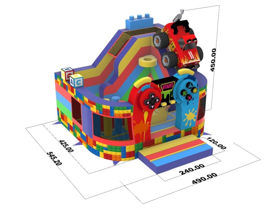 Надувной батут 