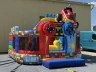 Надувной батут "Тачки конструктор" 5*4,5*4,5 м