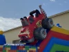 Надувной батут "Тачки конструктор" 5*4,5*4,5 м