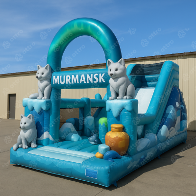 Проект надувного батута «Мурманск»