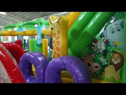 Надувной батут "Джуманджи SAFARI" 10*7*4,5 м