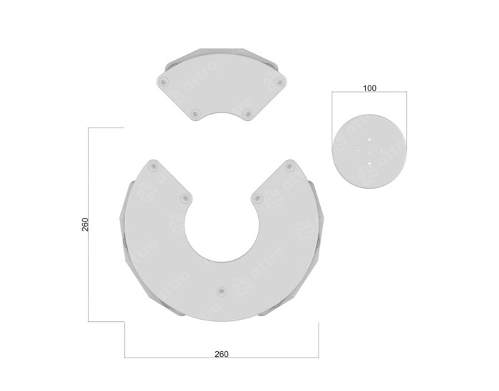 Надувная релакс зона - плавающий бар с диванами