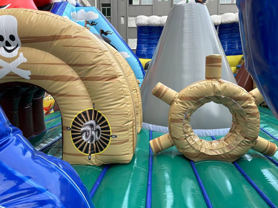 Надувная горка 