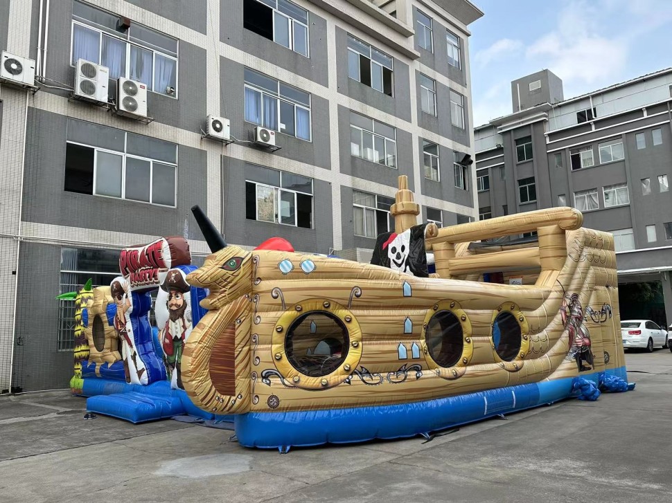 Надувная горка 