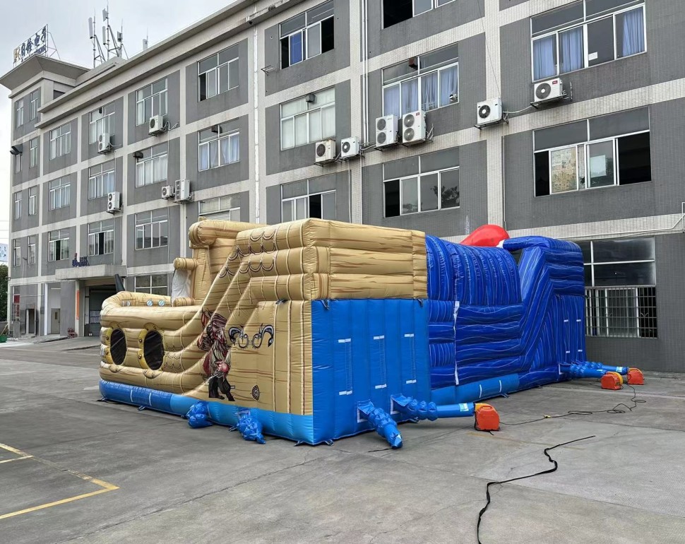 Надувная горка 