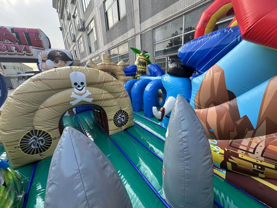 Надувная горка 