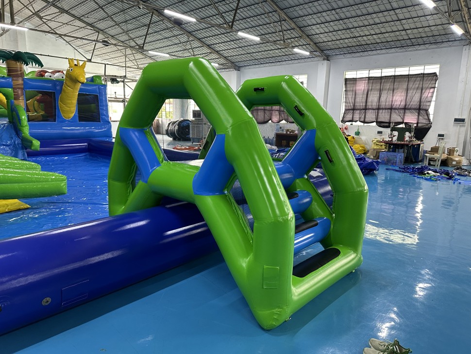 Лестница для бассейна надувного аквапарка малая