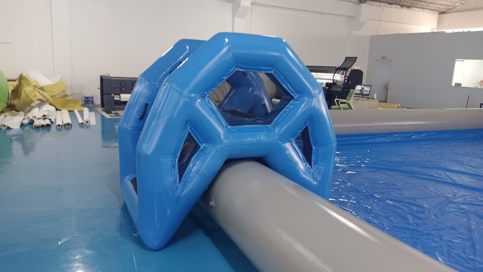 Лестница для бассейна надувного аквапарка малая