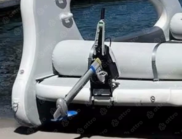 Надувная яхта из аирдека 4,5*2,4*2 м