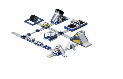 Надувной аквапарк "Акваглайд 125"