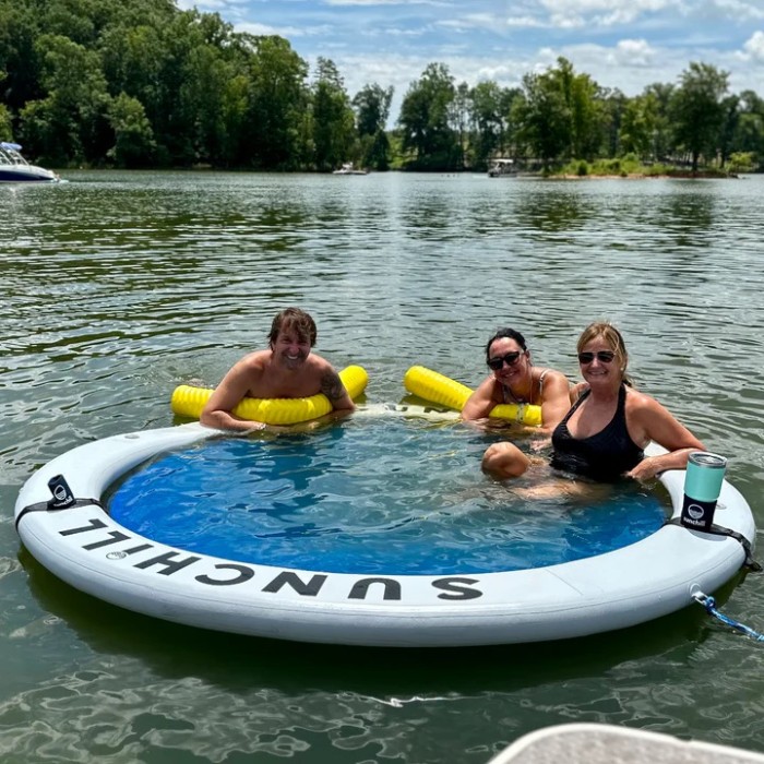 Надувной плавающий гамак Sunchill