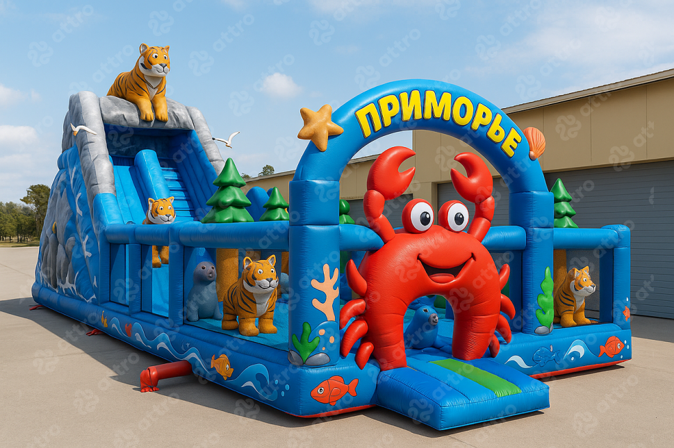 Проект надувного батута «Природа Приморья»