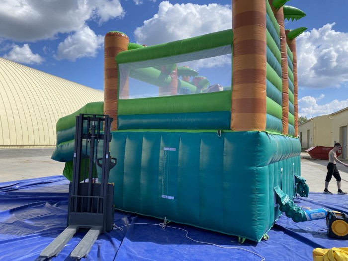 Надувной аквапарк "Джунгли" 17,5*17*8 м