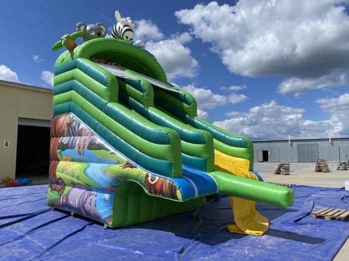 Надувной аквапарк "Джунгли" 17,5*17*8 м