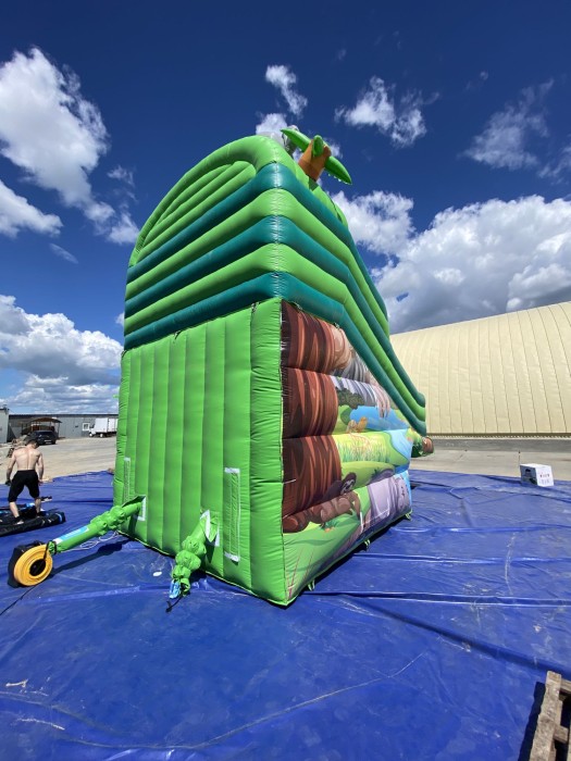 Надувной аквапарк "Джунгли" 17,5*17*8 м