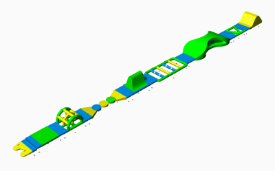 Надувной аквапарк &quot;Спорт парк 20&quot; 38*2,7 м