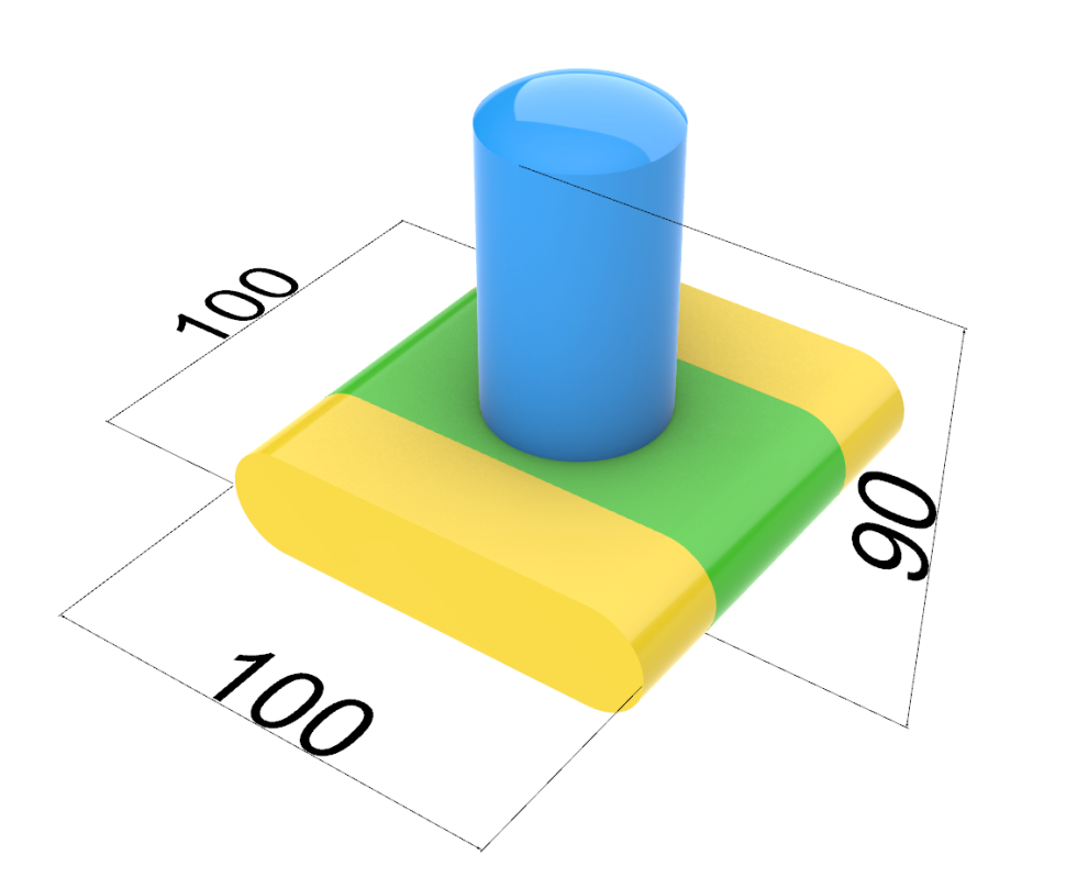 Надувной инвентарь для развлечений  «Надувная спортивная площадка» 15*11,2*1,68